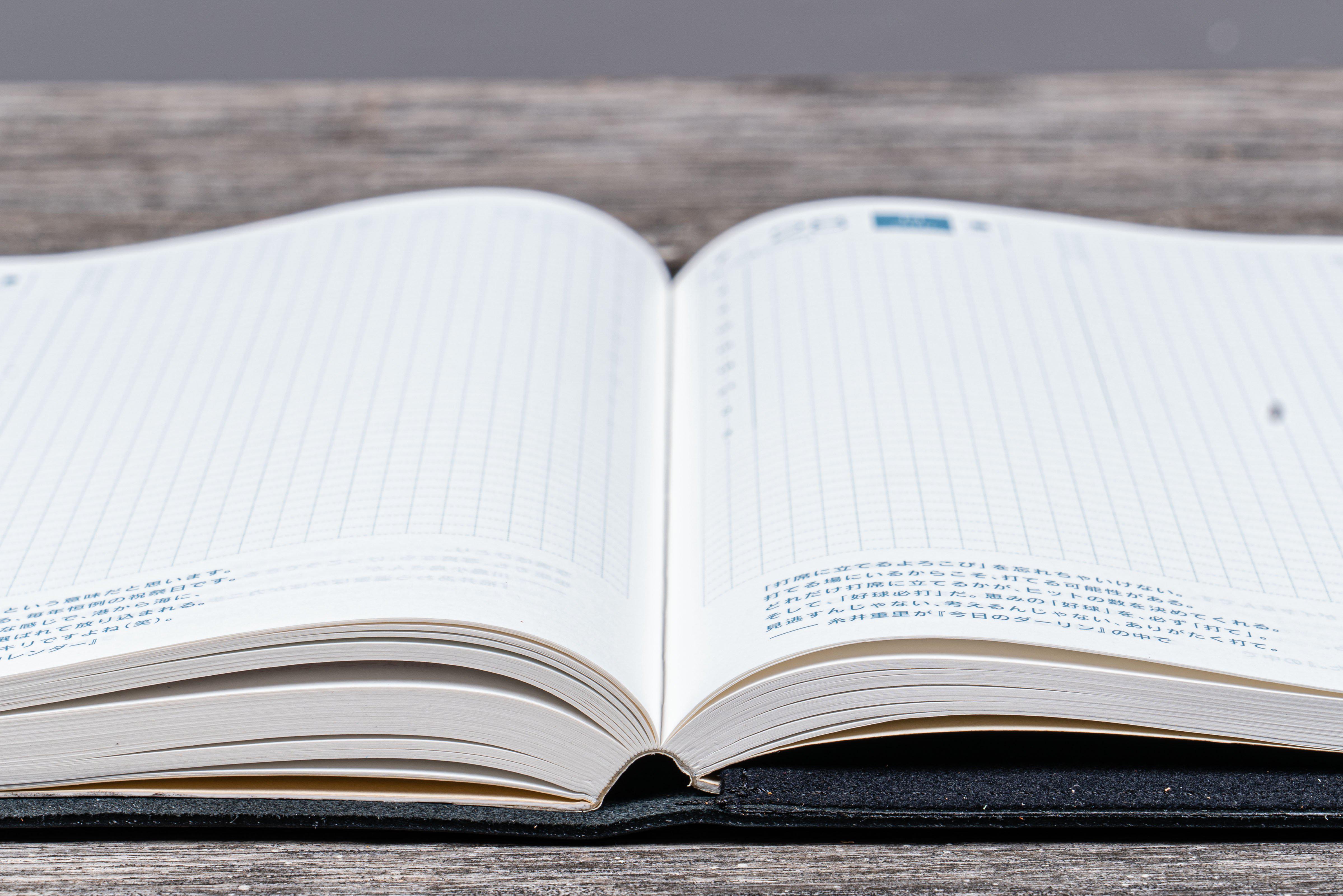 Refillable Leather Wrap Journal / Planner Cover - Black-Galen Leather