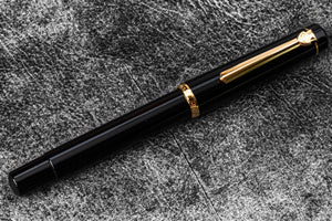 Scrikss 419 Fountain Pen Black-Galen Leather