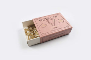Tools to Liveby Brass Paper Clips (Weis)-Galen Leather