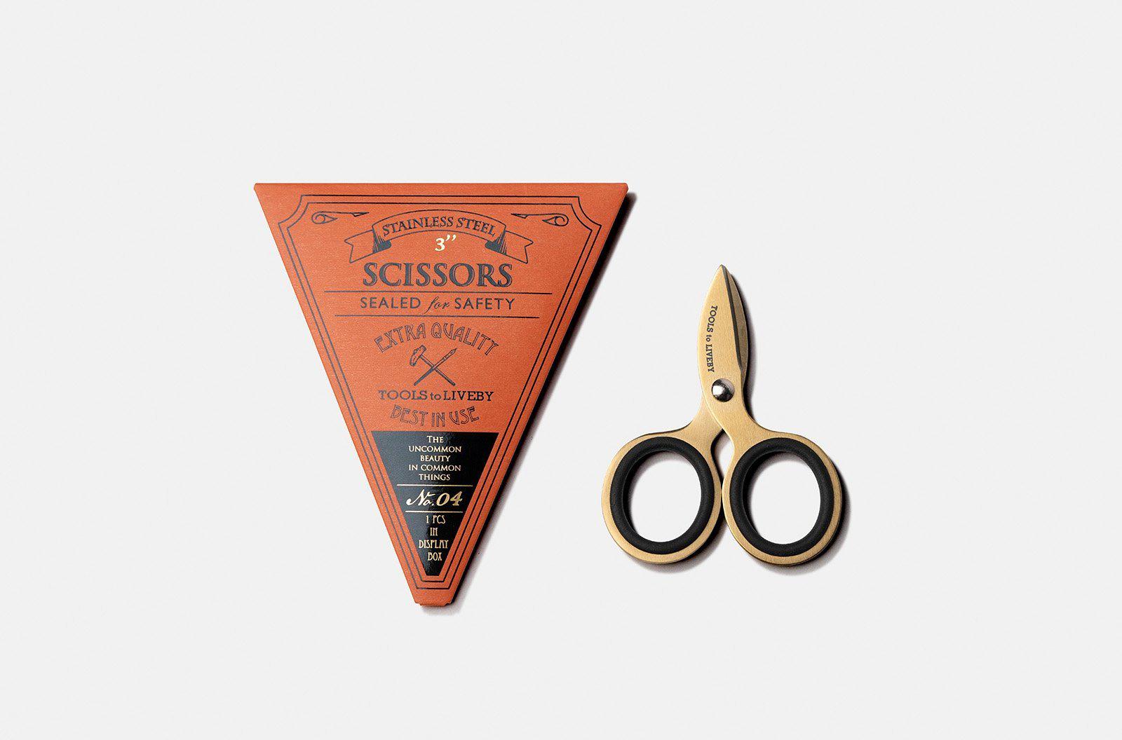 Tools to Liveby Gold Mini Scissors 3"-Galen Leather