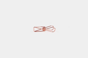 Tools to Liveby Wire C.lips (Rose Gold Paper Clips)-Galen Leather