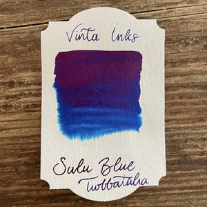 Vinta Sulu Blue-ink