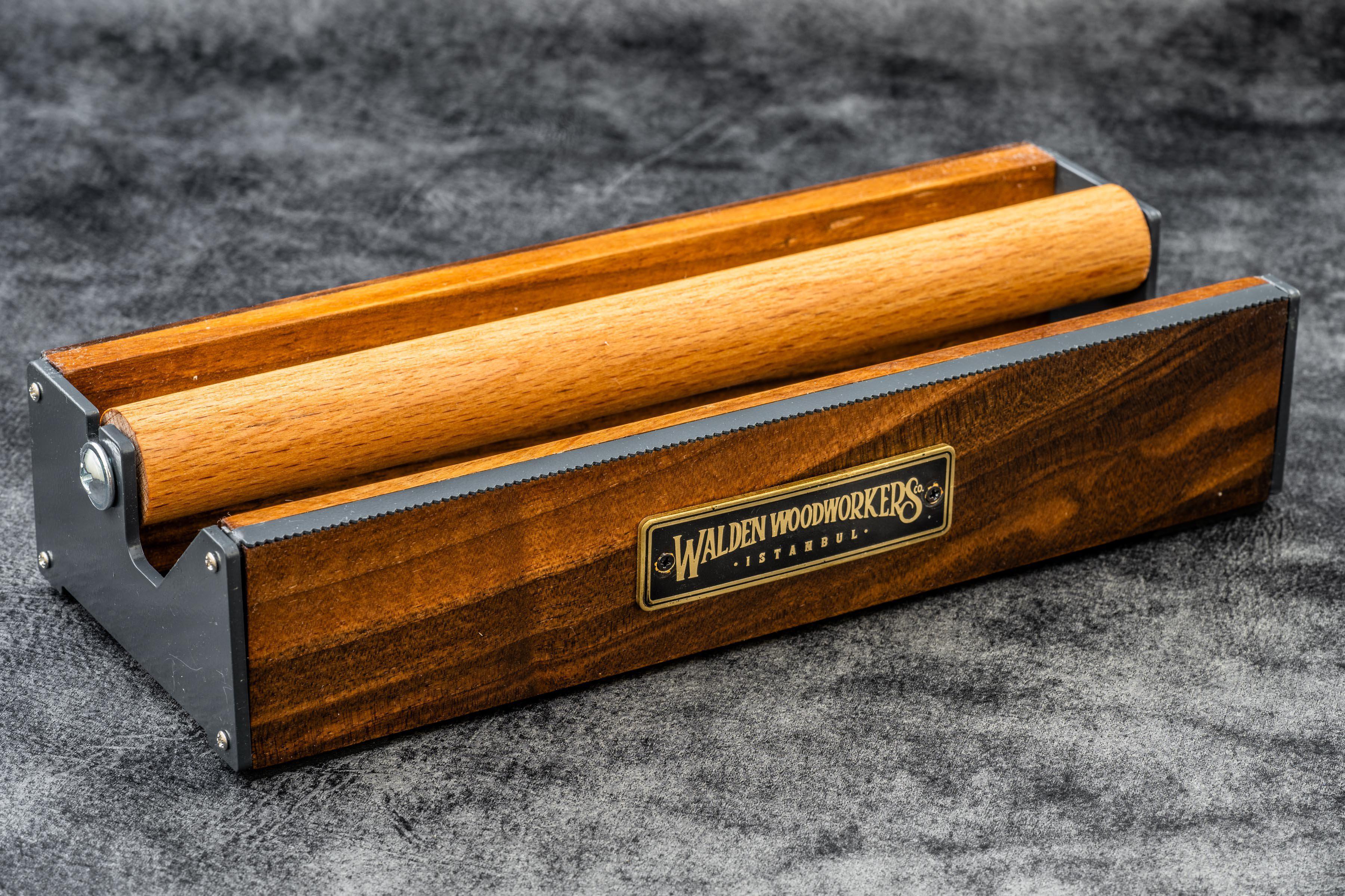 Wooden Multi Washi Tape Dispenser - Walnut-Galen Leather