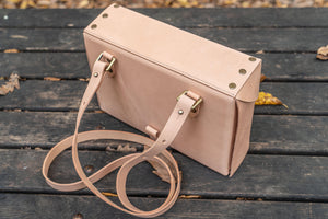 Writer's Medic Bag - Undyed Leather-Galen Leather