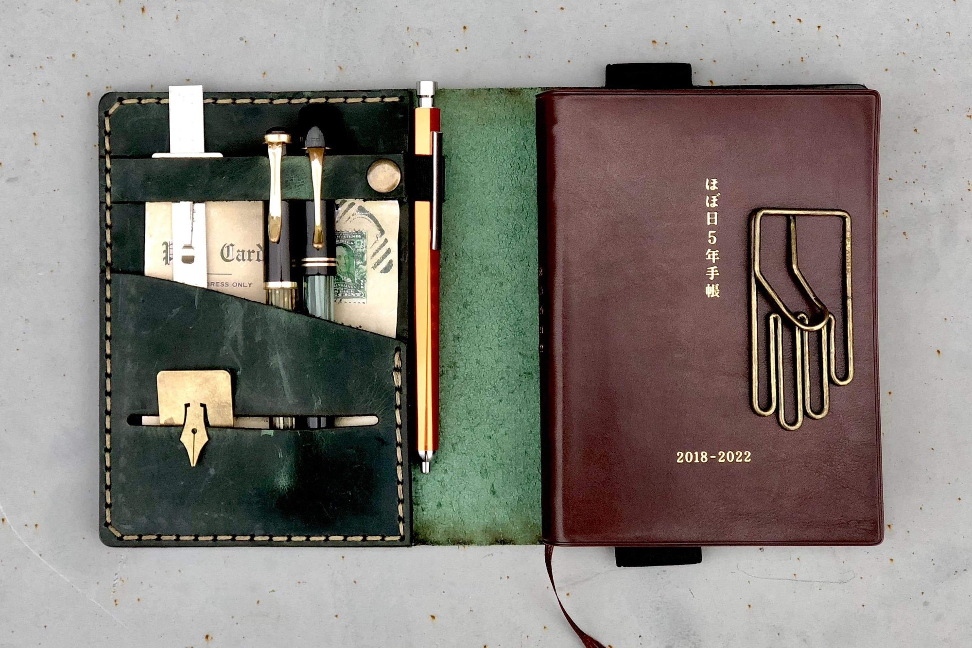 Hobonichi 5 Year Techo Planner Leather Cover
