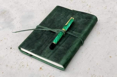 Leather Notebook - Handmade Leather Bound Notebooks Online - Galen Leather