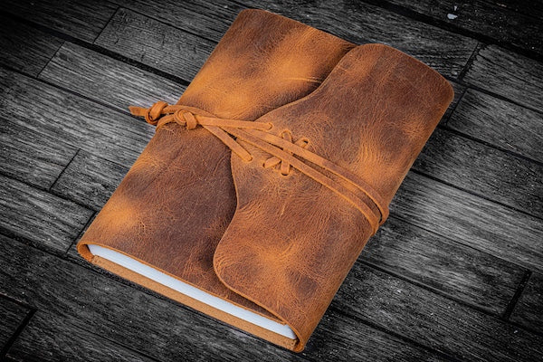 Leather Notebook Covers & Holders - Planners / Pads / Diaries