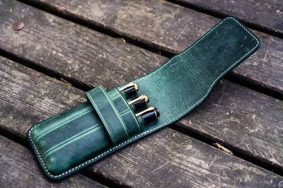 Leather Pen Cases, Pouches & Sleeves