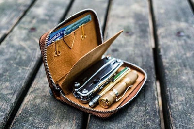 Men Metal EDC Wallet Front Pocket Wallet Slim Card Cash Clip Cards Sturdy Trendy