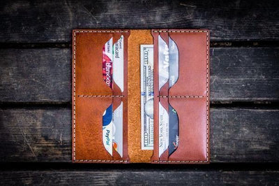 Leather Long Wallet