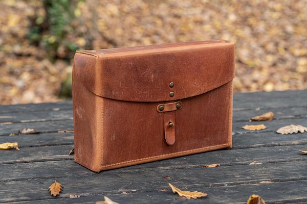 galen crazy horse tan leather