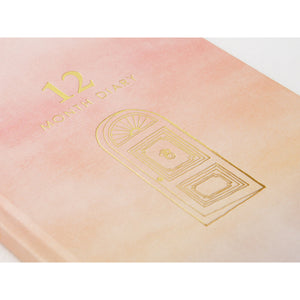 Midori Diary 12 month - Gate Pink