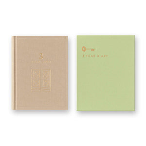 Midori Diary 3 Year - Gate Mini Beige