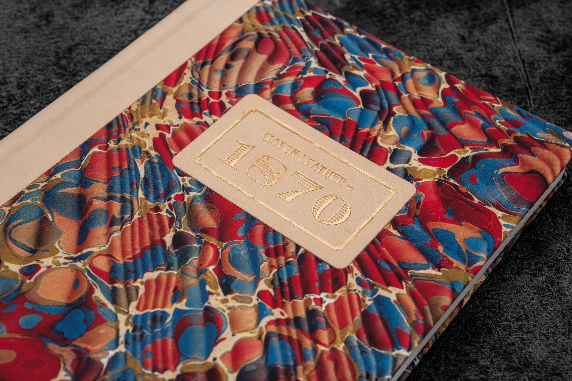 1870 Marbled Notebook - Molten Lava - A5 Journal w/ Tomoe River Paper ...