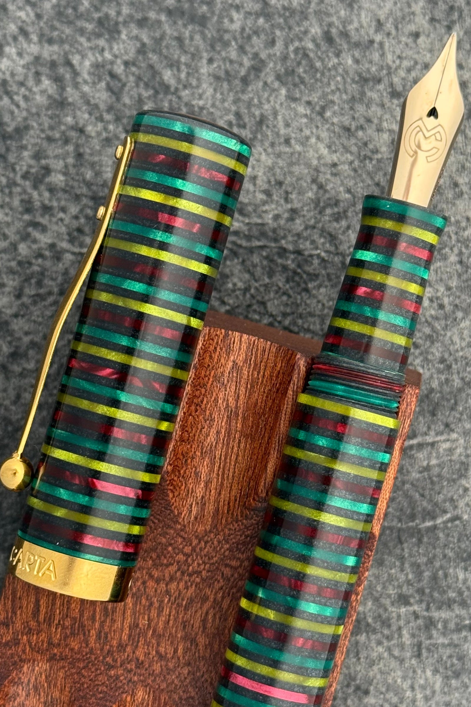 Magna Carta Mag 600 Fountain Pen True Flex Nib - CA Pen Show Edt