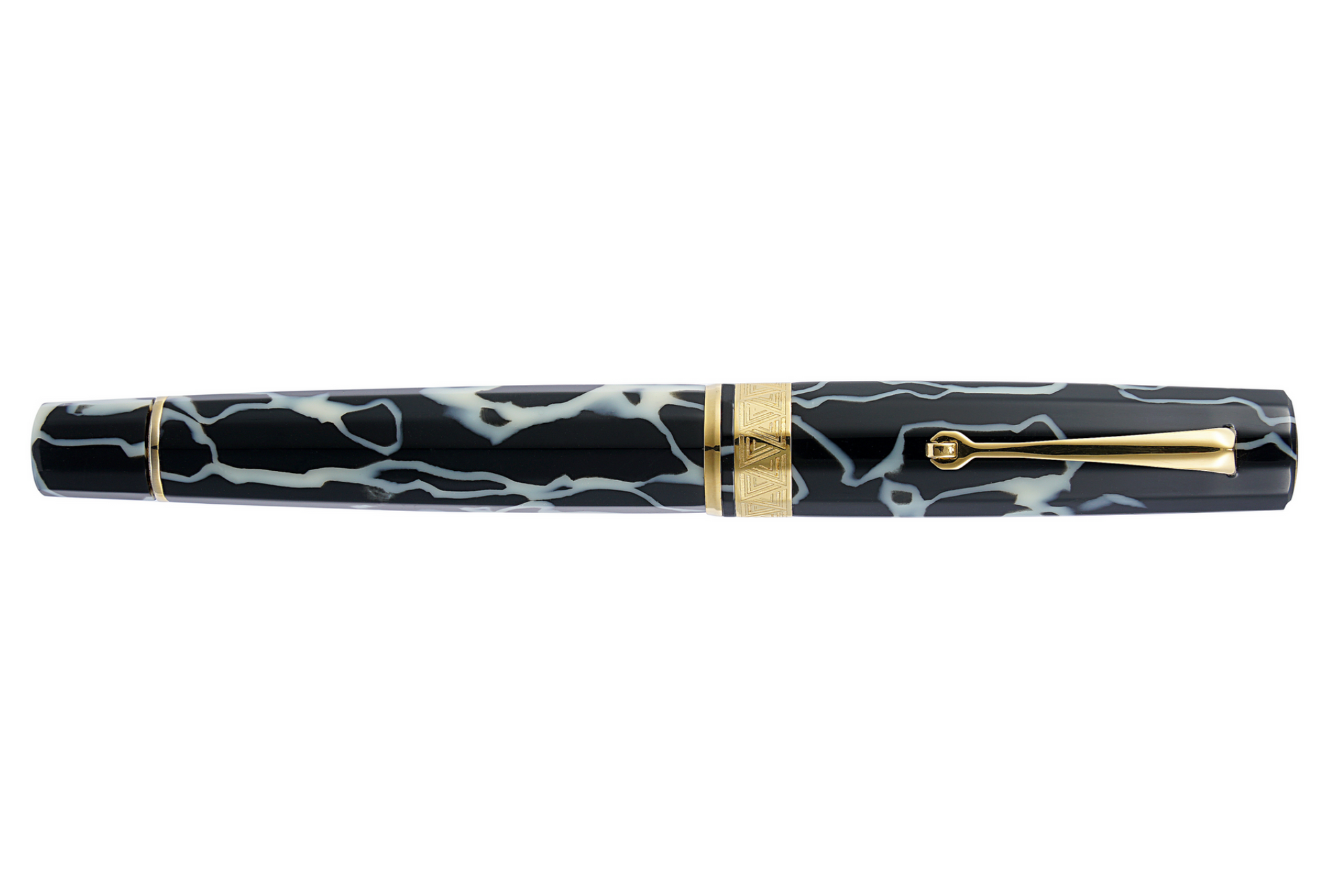 OMAS Paragon Fountain Pen in Wild with Gold Trim - Galen Leather