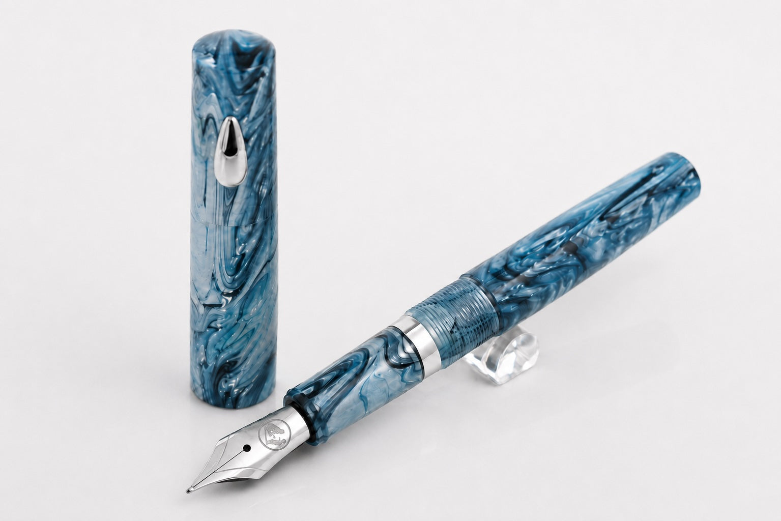 Fine Writing International  Pencket Pocket Fountain Pen | Swamp Fog - ST