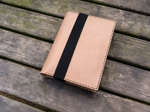 Leather Hobonichi Cousin A5 Planner Cover - Undyed Leather