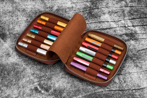 Collector Pen Case for 14 Kaweco Pens - Aged Copper