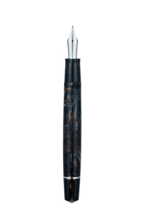 OMAS Bologna Galassia With Silver Trim Fountain Pen