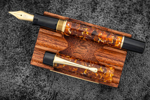 Galen X Studyo Agackakan - Fountain Pen V3 - Tortoise Shell