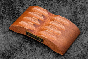 The Pen Arch - Wooden Fountain Pen Stand - Mahogany