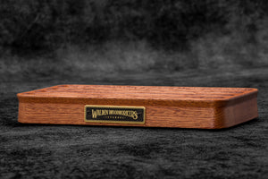 The Pen Station - Wooden Fountain Pen Stand - Mahogany