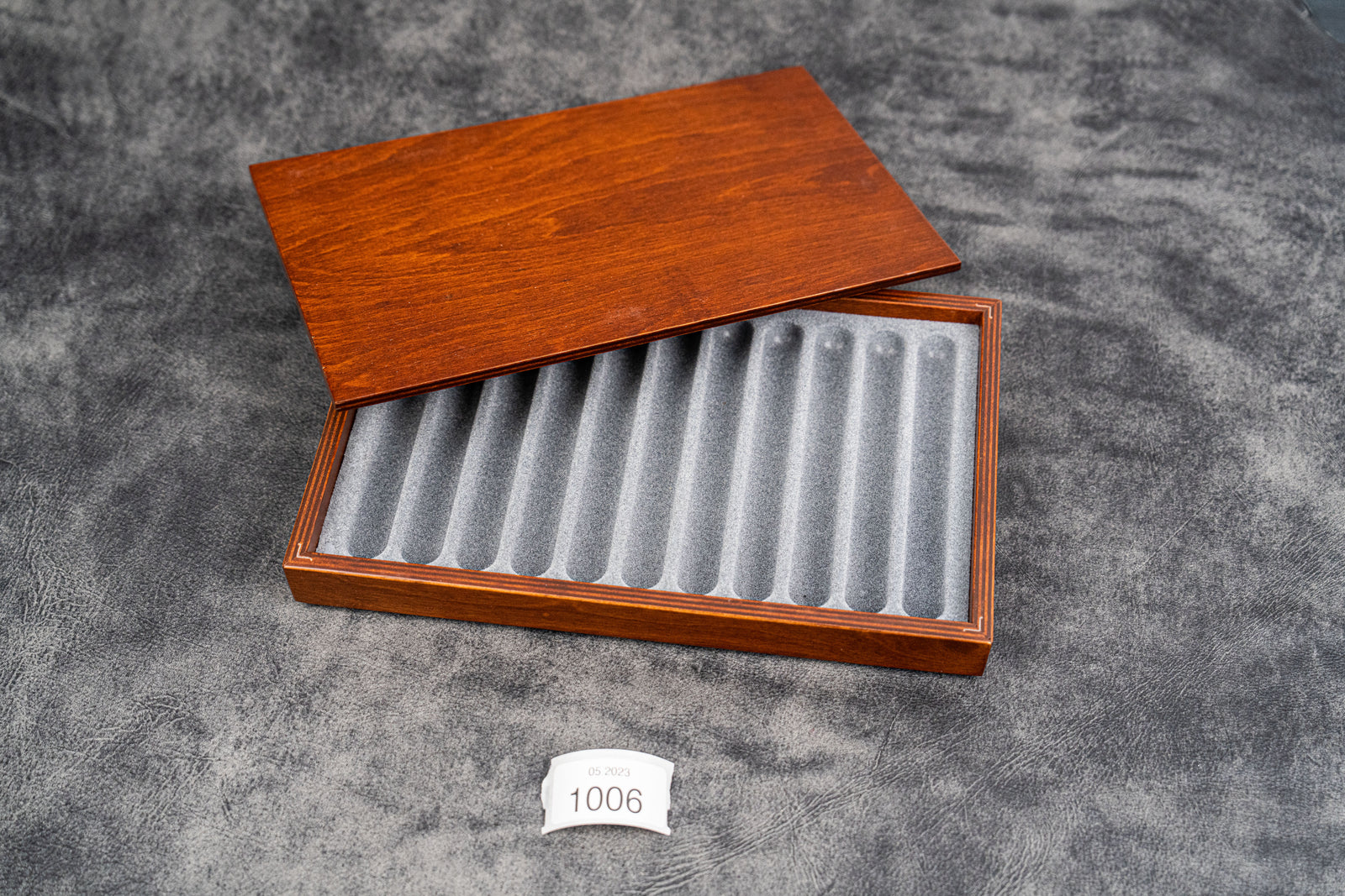 SECONDS STACK & STORE WOOD PEN DISPLAY BOX - WITH WOOD LID- 1006