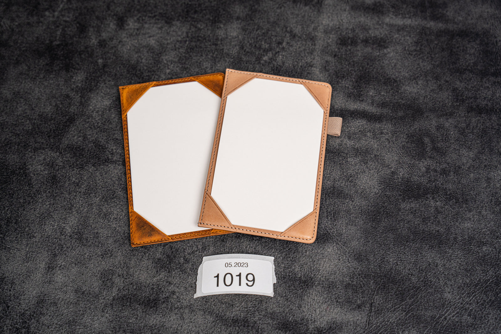 SECONDS LEATHER JOTTER PAD  - Multiple Colors - 1019