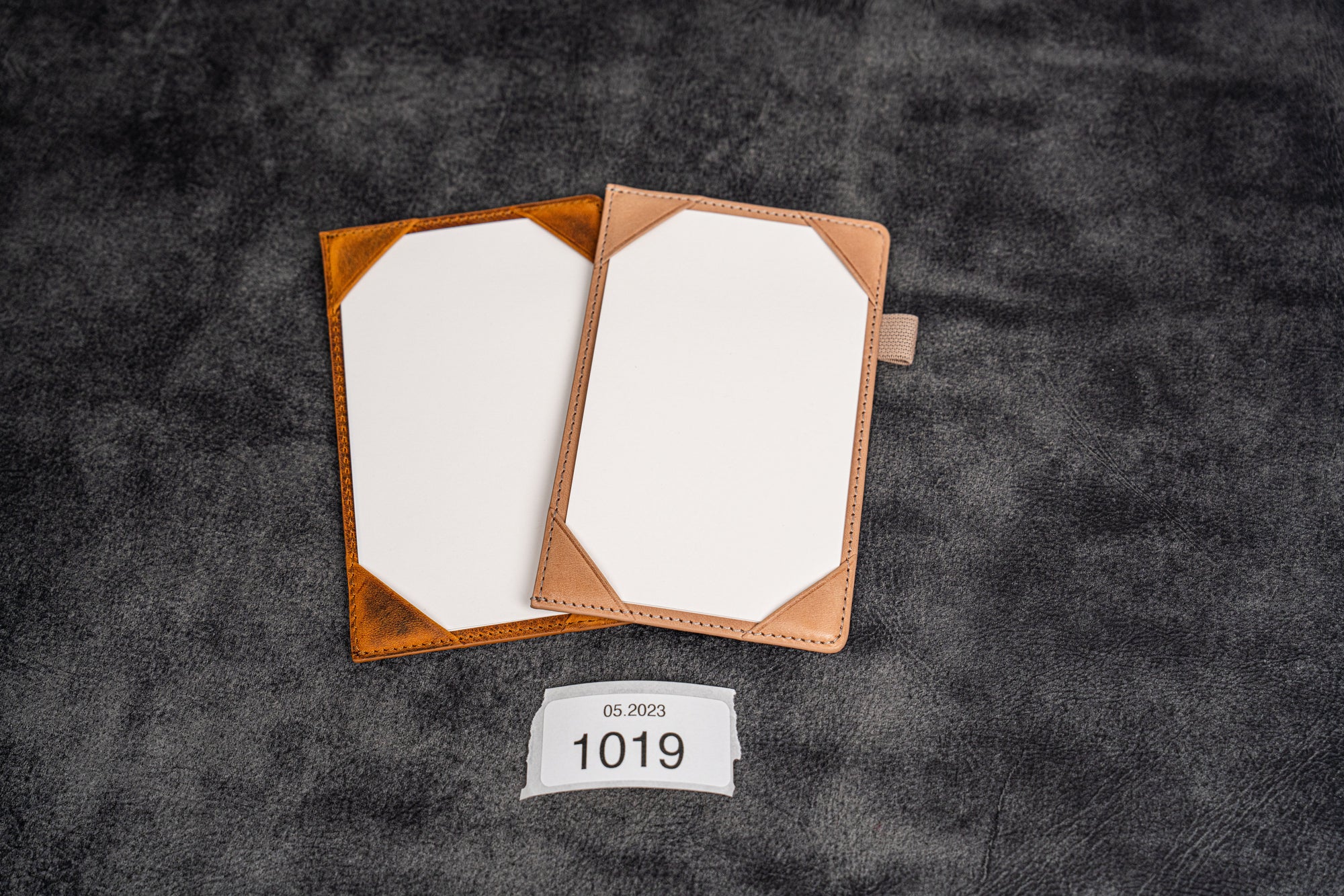 SECONDS LEATHER JOTTER PAD  - Multiple Colors - 1019
