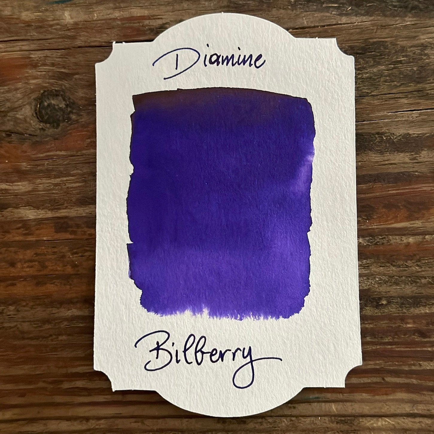 Bulgerry Color Diamine Bilberry - 30ml Bottled Ink | Galen Leather