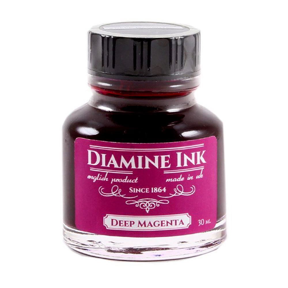 Diamine Deep Magenta - 30ml Bottled Ink | Galen Leather