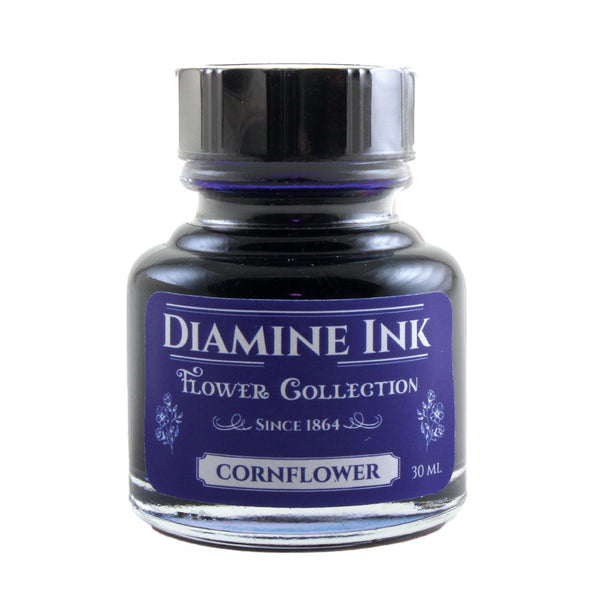 Diamine Flower Cornflower Fountain Pen Ink - Galen Leather