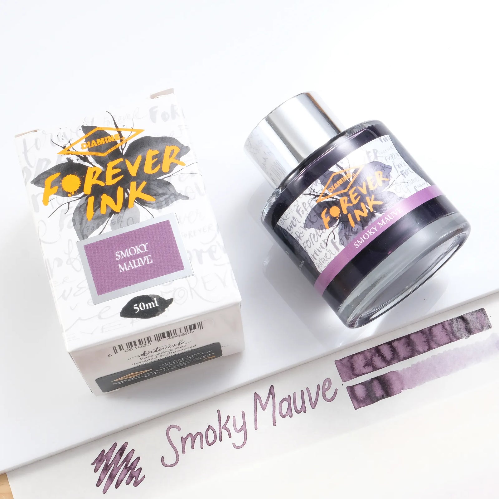 Diamine Forever Pigment Fountain Pen Ink - Smoky Mauve