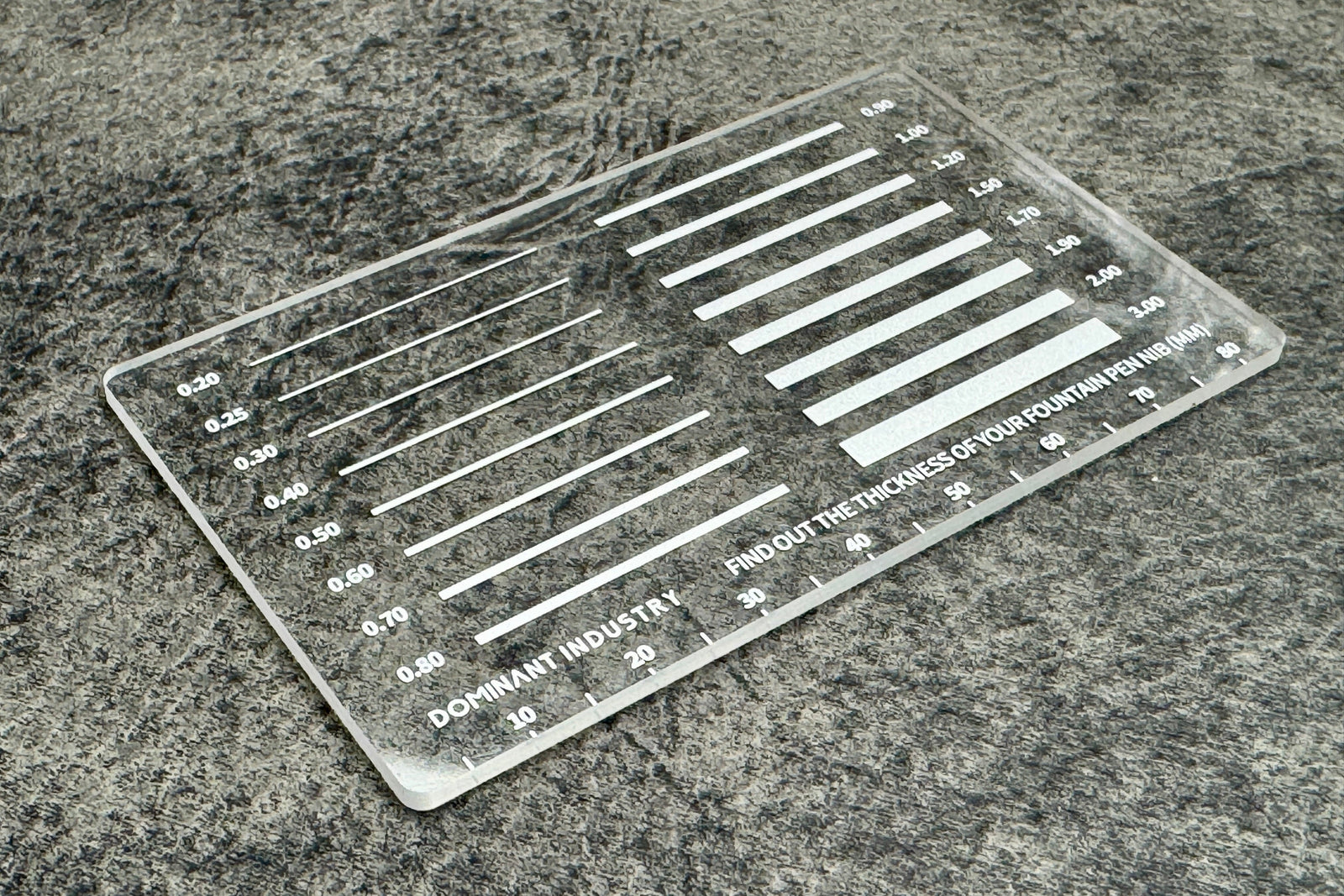 Dominant Industry - Measure My Pen MM Pad