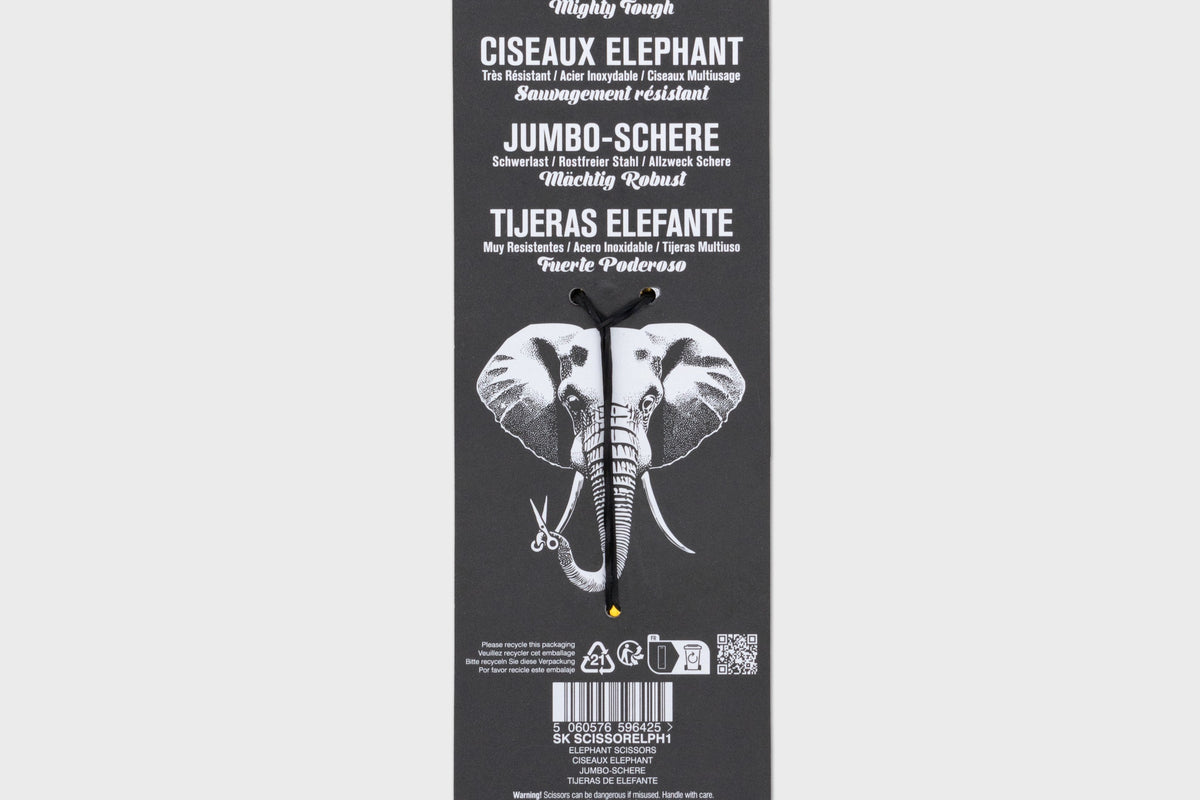 Elephant Scissors Brass - Galen Leather