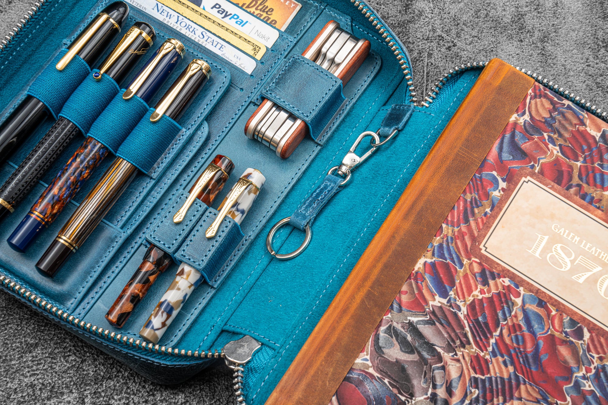 Studyo Agackakan x Galen - Fountain Pen - Ocean Cenote