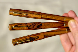 Fine Writing International Bocote Wood Fountain Pen