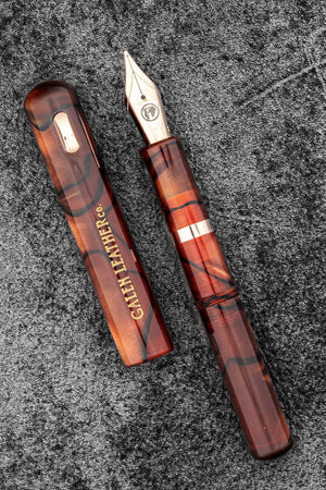 Fine Writing International & Galen Pencket Pocket Fountain Pen - Amber