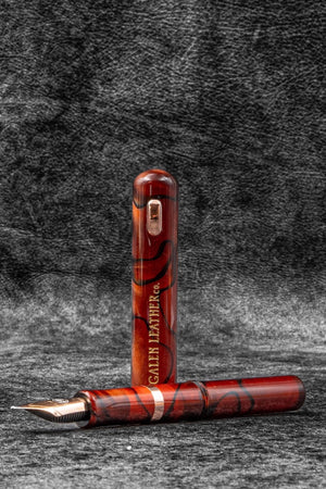 Fine Writing International & Galen Pencket Pocket Fountain Pen - Amber