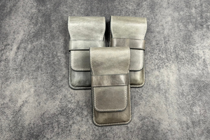 SECONDS Flap Three Slots Pen Case - Multiple Color - 2002