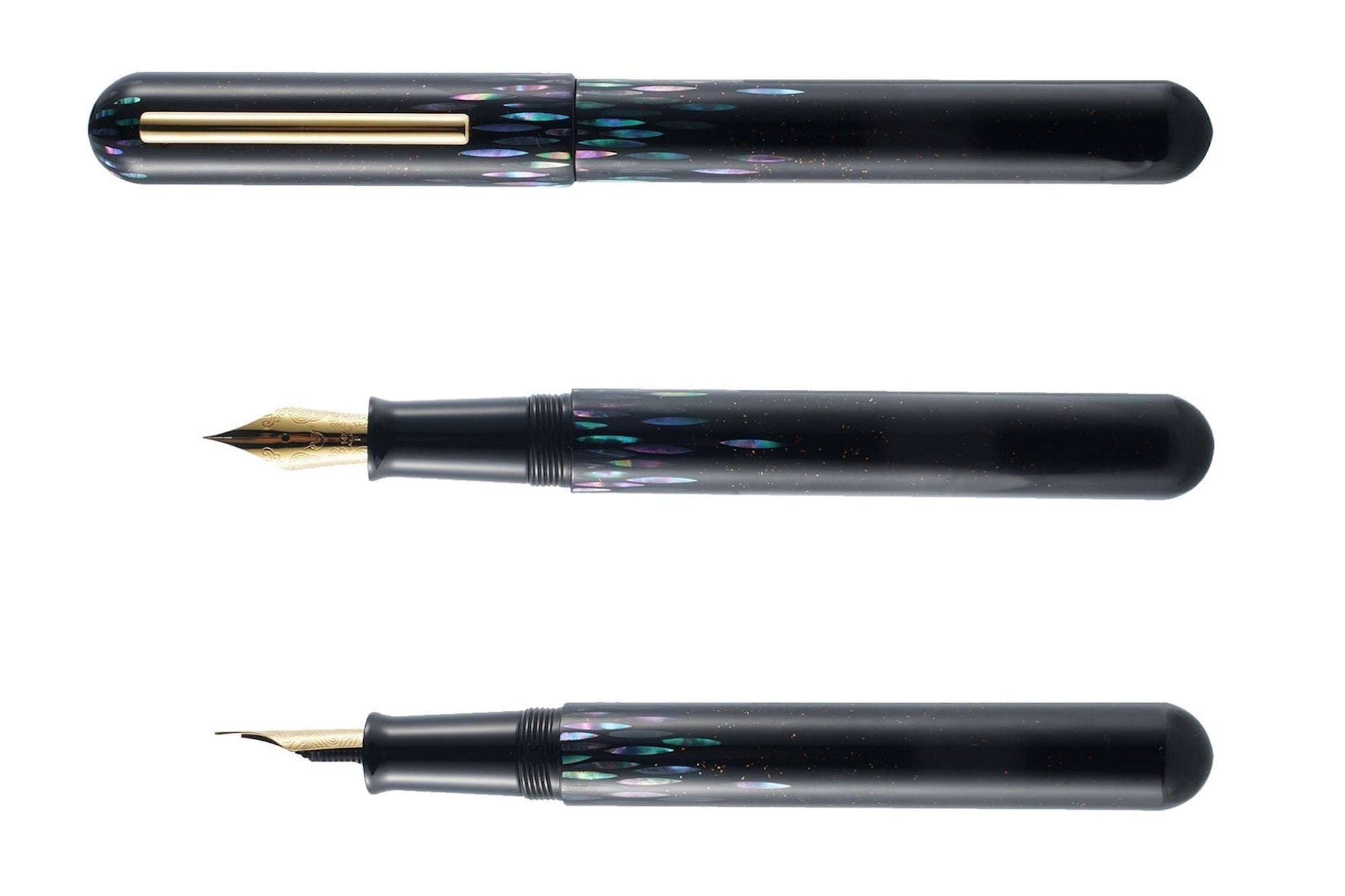 Ikkaku Urushi Raden Fountain Pen by Nahvalur | Exquisite