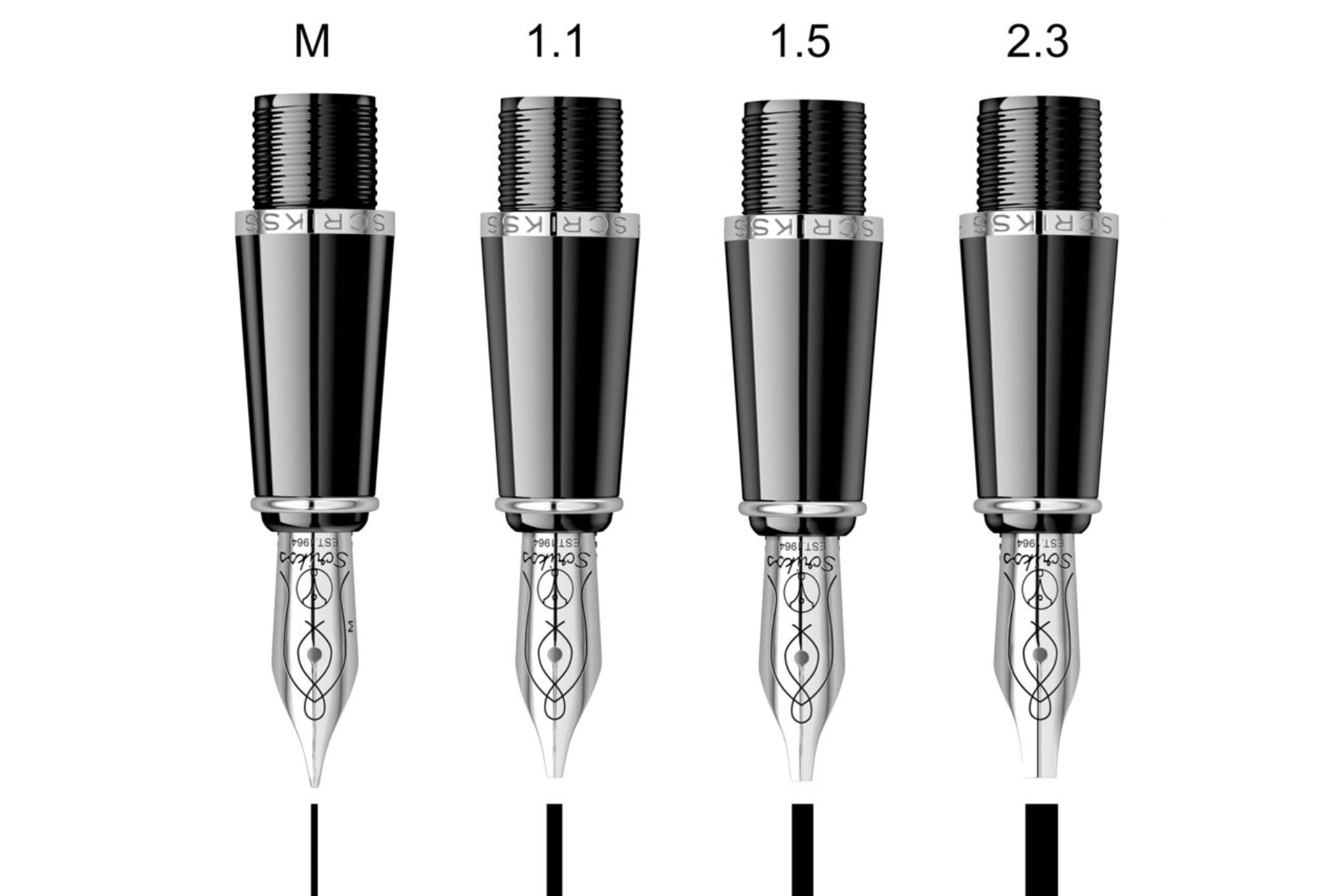 Scrikss 33 Fountain Pen White Buy Online at Galen Leather