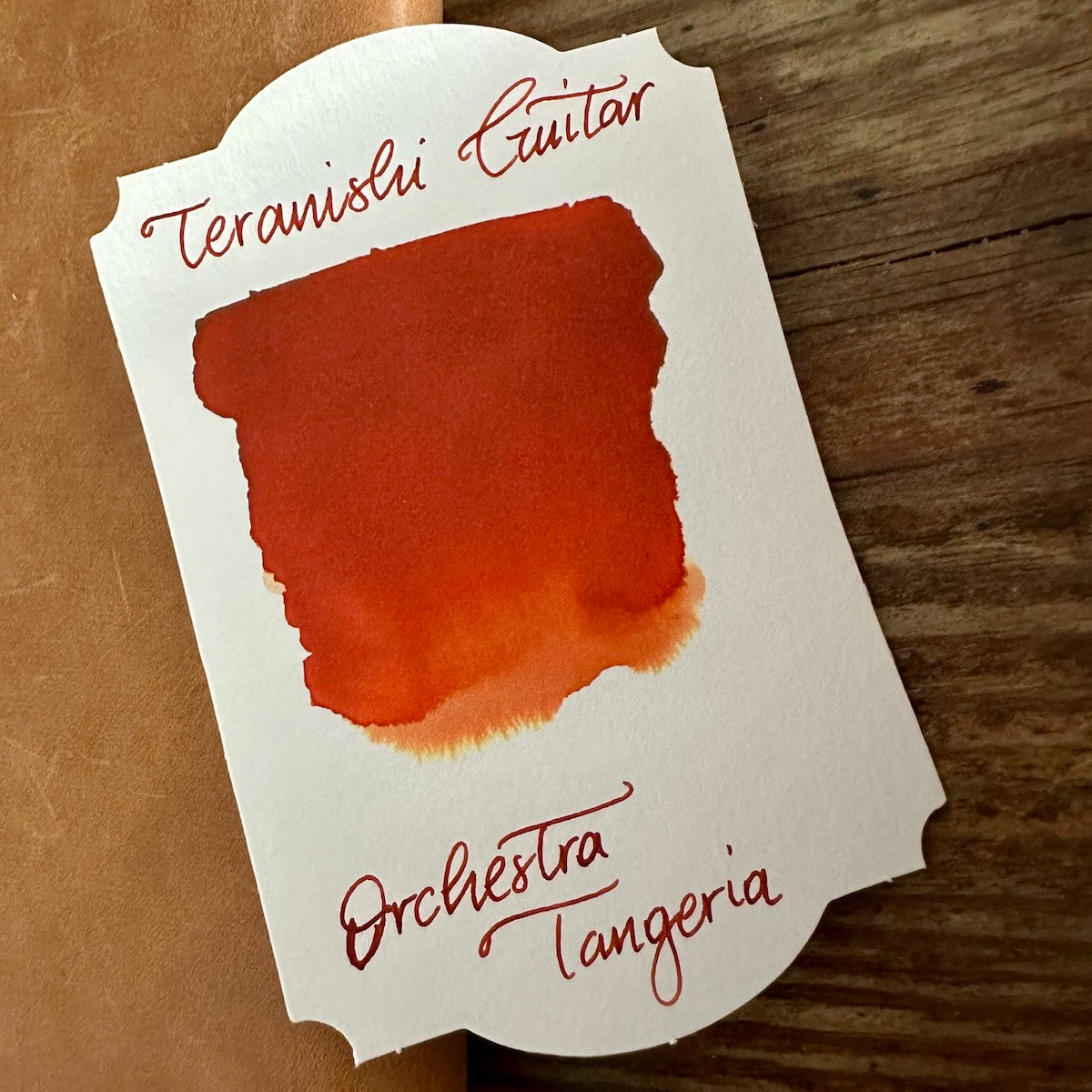 Teranishi Guitar Taisho Roman Haikara Ink - Orchestra Tangerine