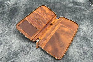 SECONDS Leather Zippered Hobonichi Weeks Cover - Multiple Colors - 421