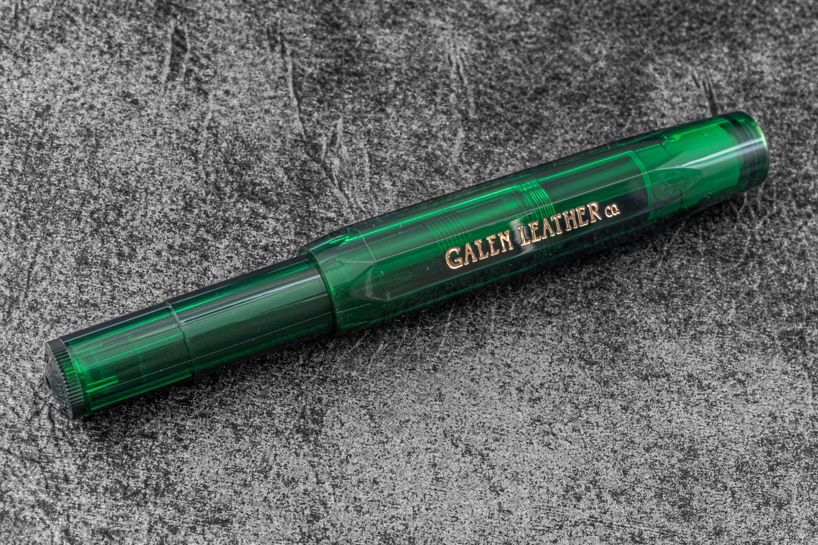 Kaweco Sport Fountain Pen Vivianite Green with Pendant Pen Sleeve