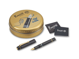 Kaweco Sport Piston Filler Fountain Pen Black / Solo