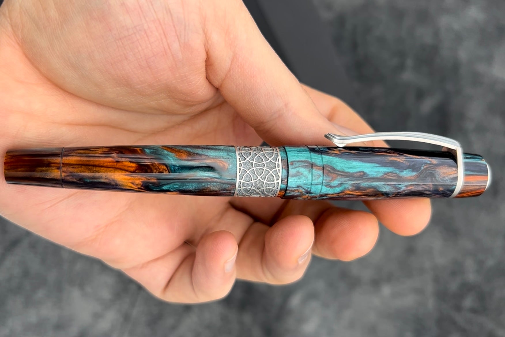 Kilk & Galen SE Celestial Fountain Pen - Bohemian Twilight