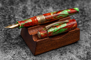 Kilk & Galen SE Celestial Fountain Pen - Copper Patina