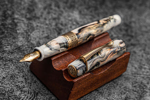 Kilk & Galen SE Celestial Fountain Pen - Golden Abalone